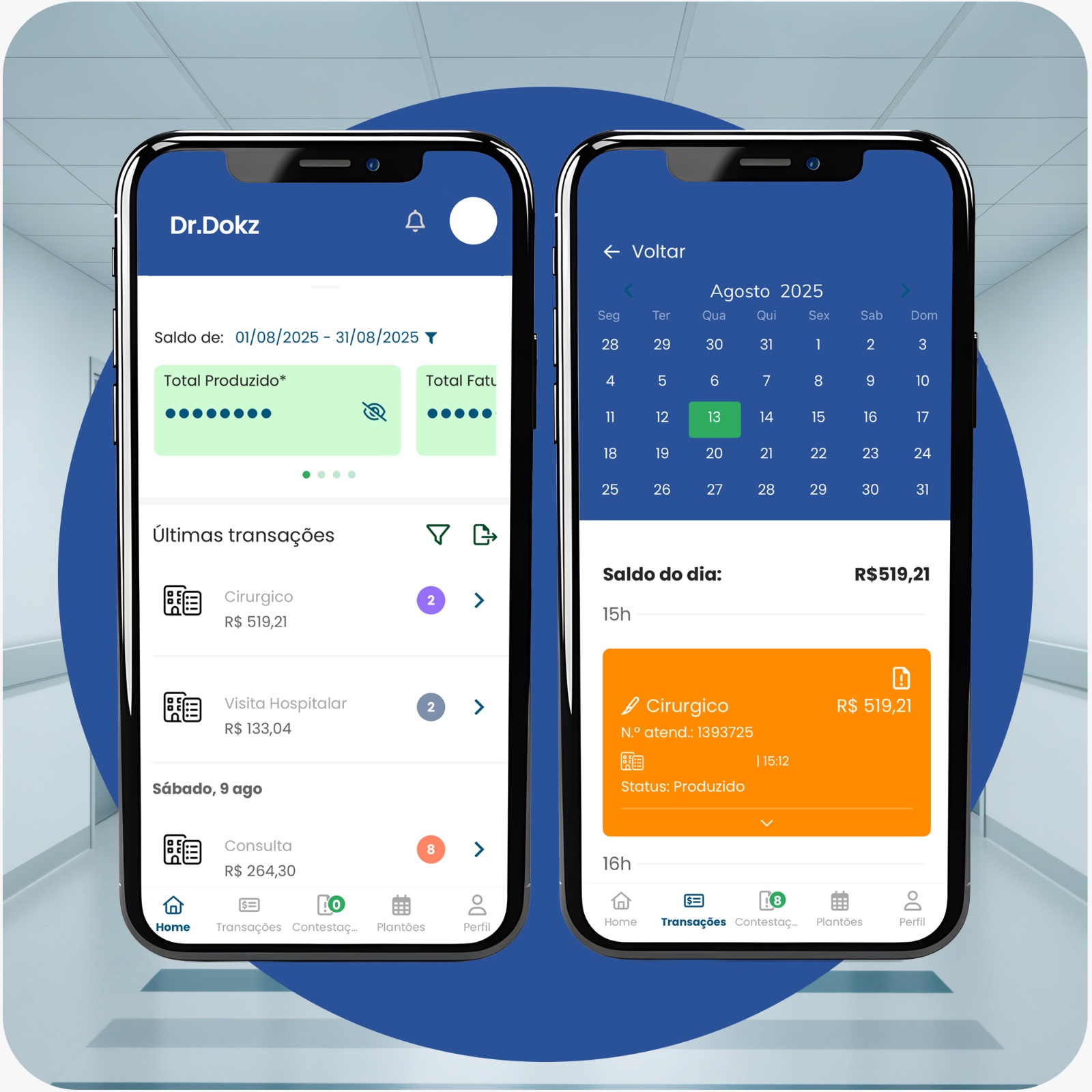 dokz Mobile - Calendário